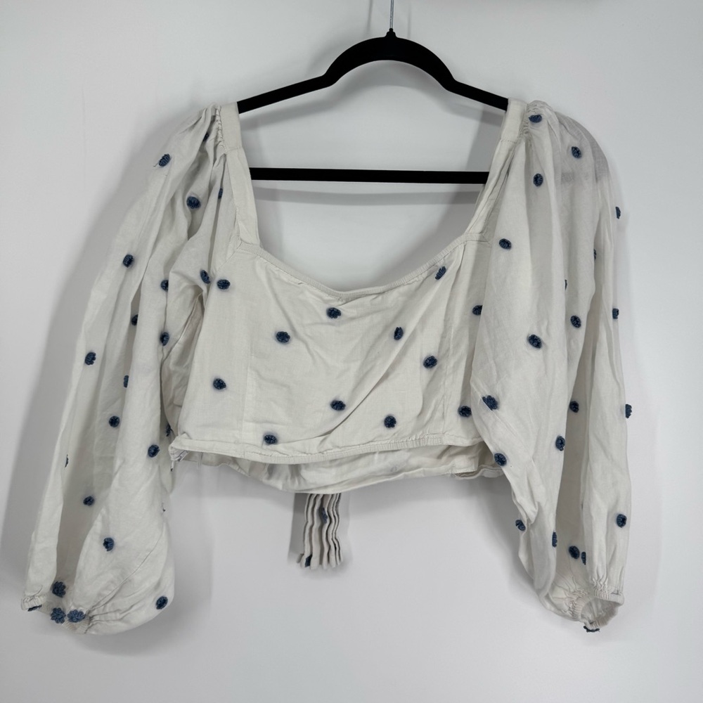 Farm Rio FARM Rio Bow Front Crop Top - Picture 11 of 13